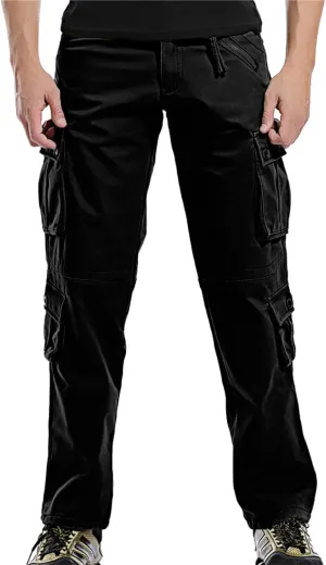 Mens Cargo Pants Relaxed Fit Mens Wild Cargo Pants Loose Fit Five Pocket Pants Men Black Pants Men Stretch Men
