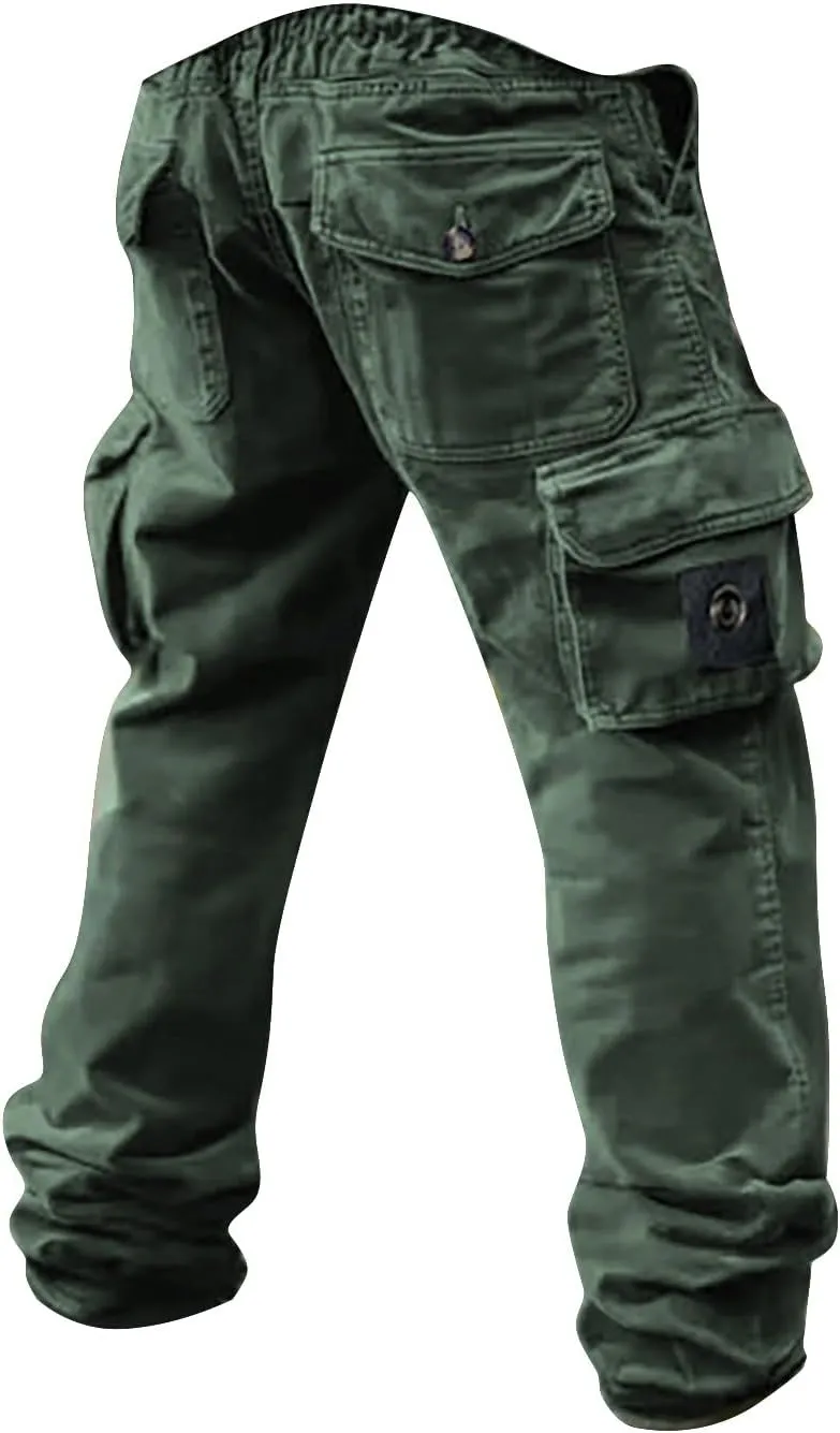 Mens Cargo Pants Relaxed Fit Mens Wild Cargo Pants Loose Fit Five Pocket Pants Men Black Pants Men Stretch Men