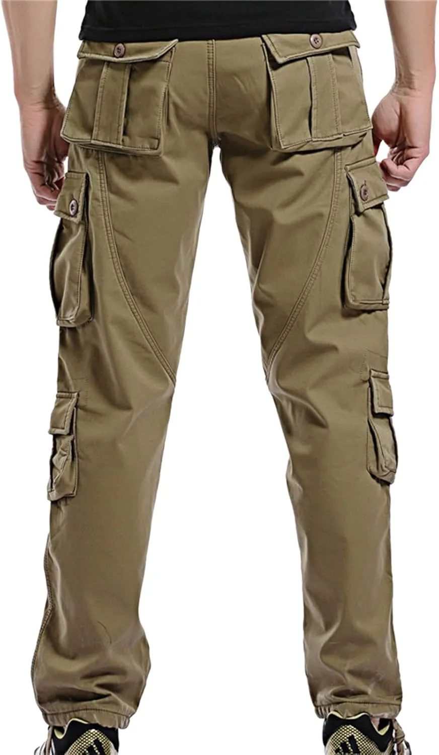 Mens Cargo Pants Relaxed Fit Mens Wild Cargo Pants Loose Fit Five Pocket Pants Men Black Pants Men Stretch Men
