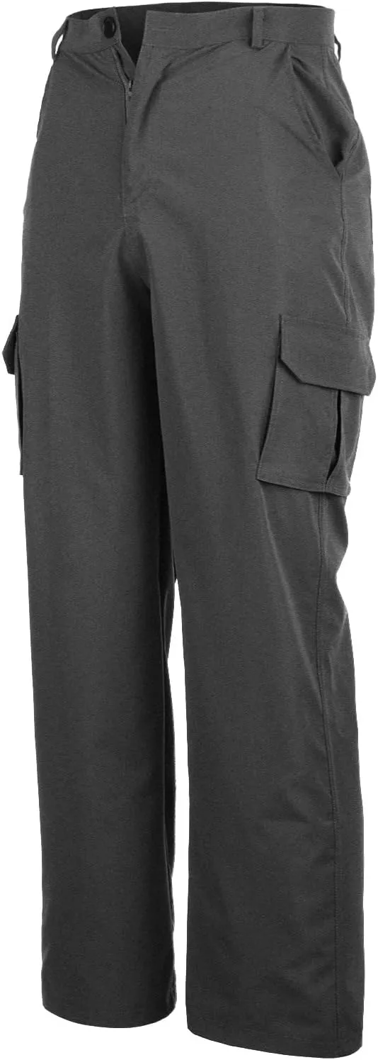 Men's Cargo Sweatpants Big and Tall Relaxed Fit Athletic Joggers Plus Size Baggy Stretch Waist Workwear Jogging Hiking Pants