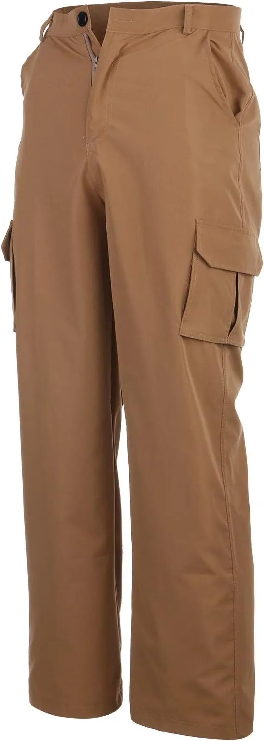 Men's Cargo Sweatpants Big and Tall Relaxed Fit Athletic Joggers Plus Size Baggy Stretch Waist Workwear Jogging Hiking Pants
