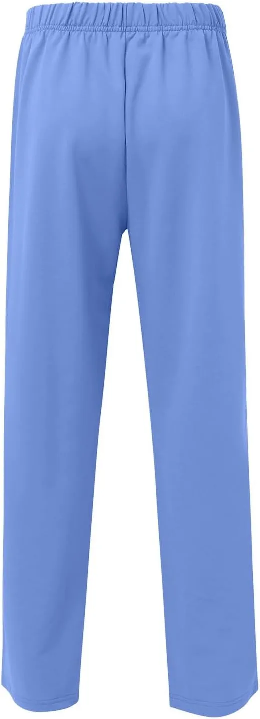 Mens Casual Pants Relaxed Fit Stretch Waist Lightweight Summer Beach Trousers Trendy Side Zipper Straight Leg Slacks Trousers