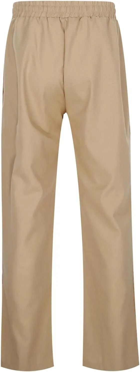Men's Casual Pants Wide Leg Big and Tall Stretch Bell Bottoms Trousers Lightweight Relaxed Fit Drawstring Elastic Waist Pants