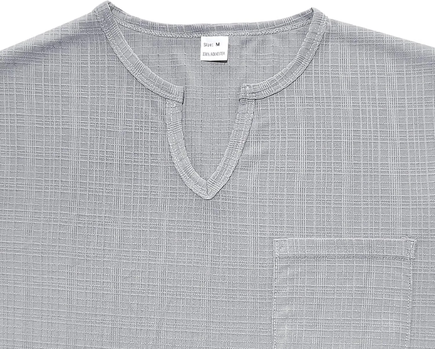 Mens Cotton Linen T-Shirts Casual V Neck Short Sleeve Summer Tunic Tops Lightweight Breathable Comfort Tees