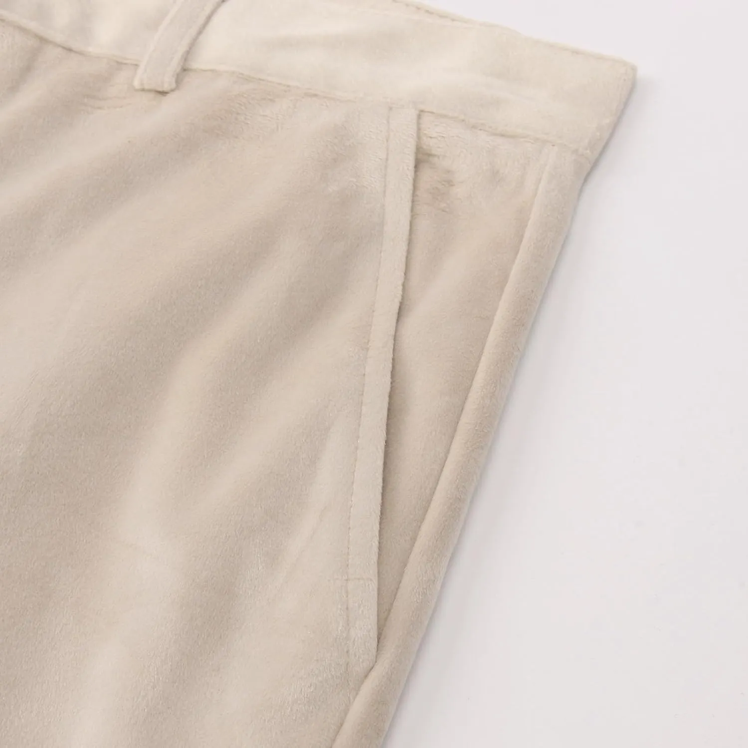 Men's Formal Trousers Straight with Pocket Meeting Business Extension Trousers Suit Pants for Men