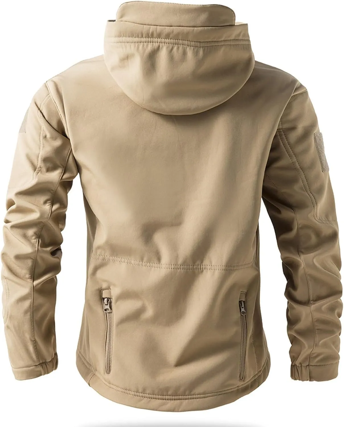 Men's Military Tactical Jackets Camouflage Softshell Fleece Fall Windbreaker Waterproof Outdoor Hooded Rain Coats