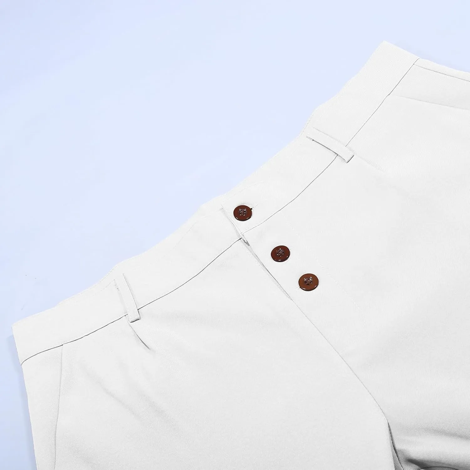 Mens Solid Color Simple Business Casual Straight Suit Pants Pants Chinos Slim Fit