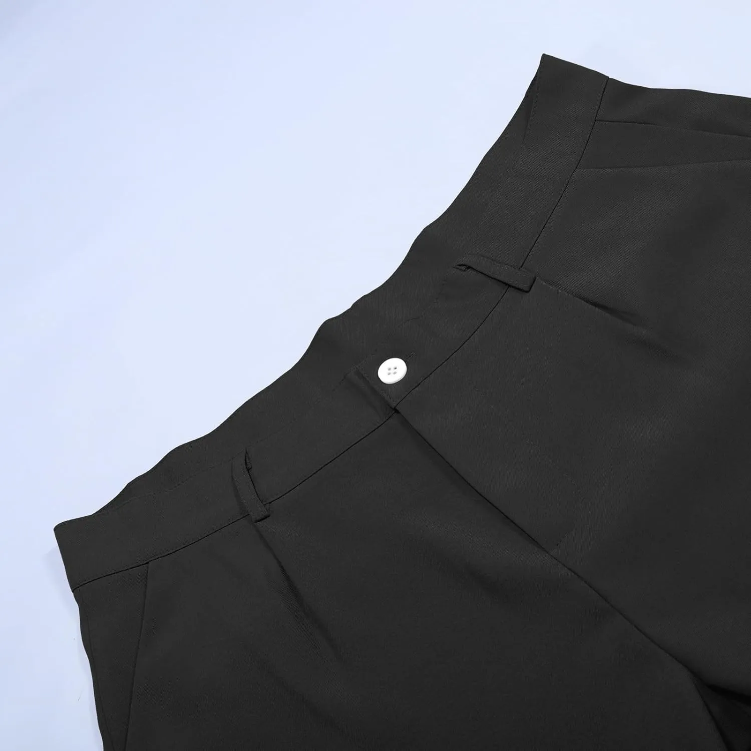 Mens Solid Color Simple Business Casual Straight Suit Pants Pants Chinos Slim Fit