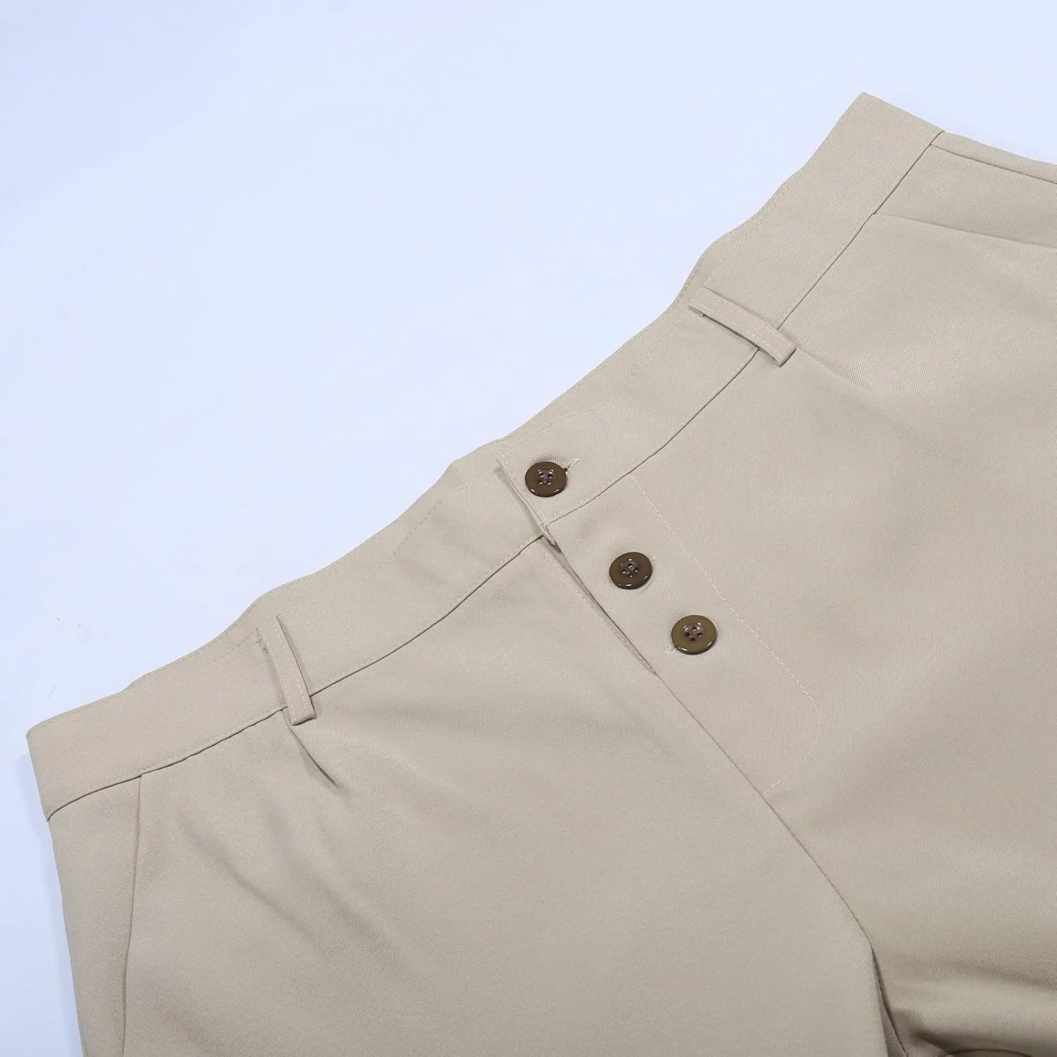 Mens Solid Color Simple Business Casual Straight Suit Pants Pants Chinos Slim Fit