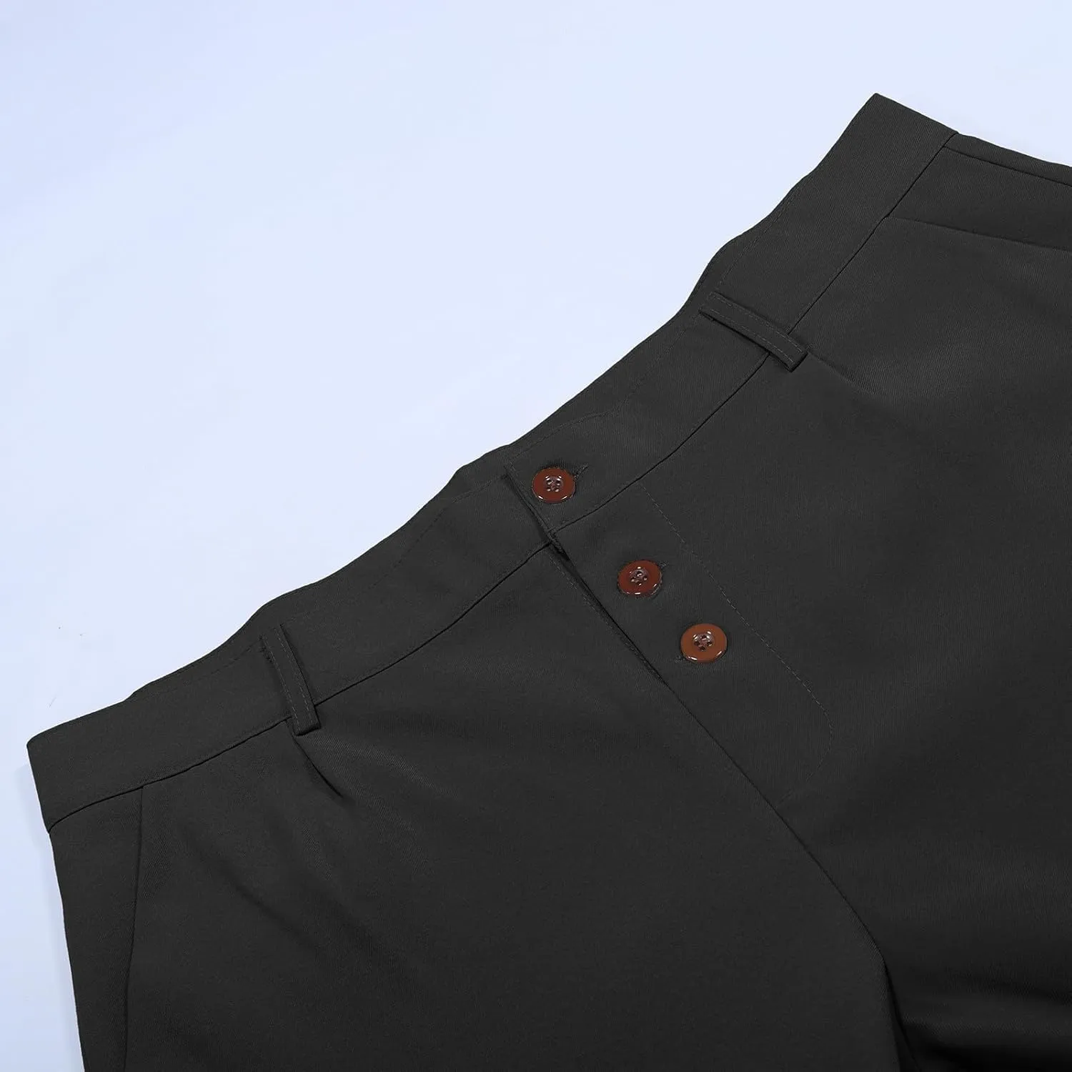 Mens Solid Color Simple Business Casual Straight Suit Pants Pants Chinos Slim Fit