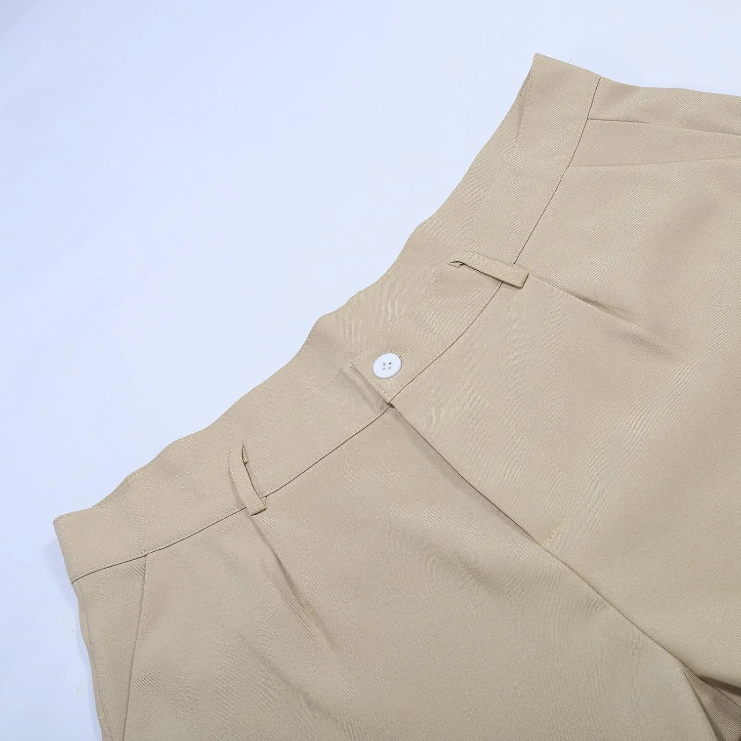 Mens Solid Color Simple Business Casual Straight Suit Pants Pants Chinos Slim Fit