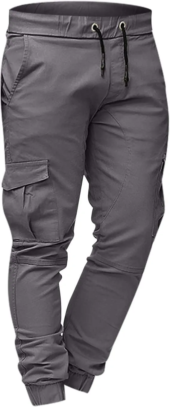 Men's Sports Casual Jogging Trousers Lightweight Hiking Work Pants Outdoor Pant