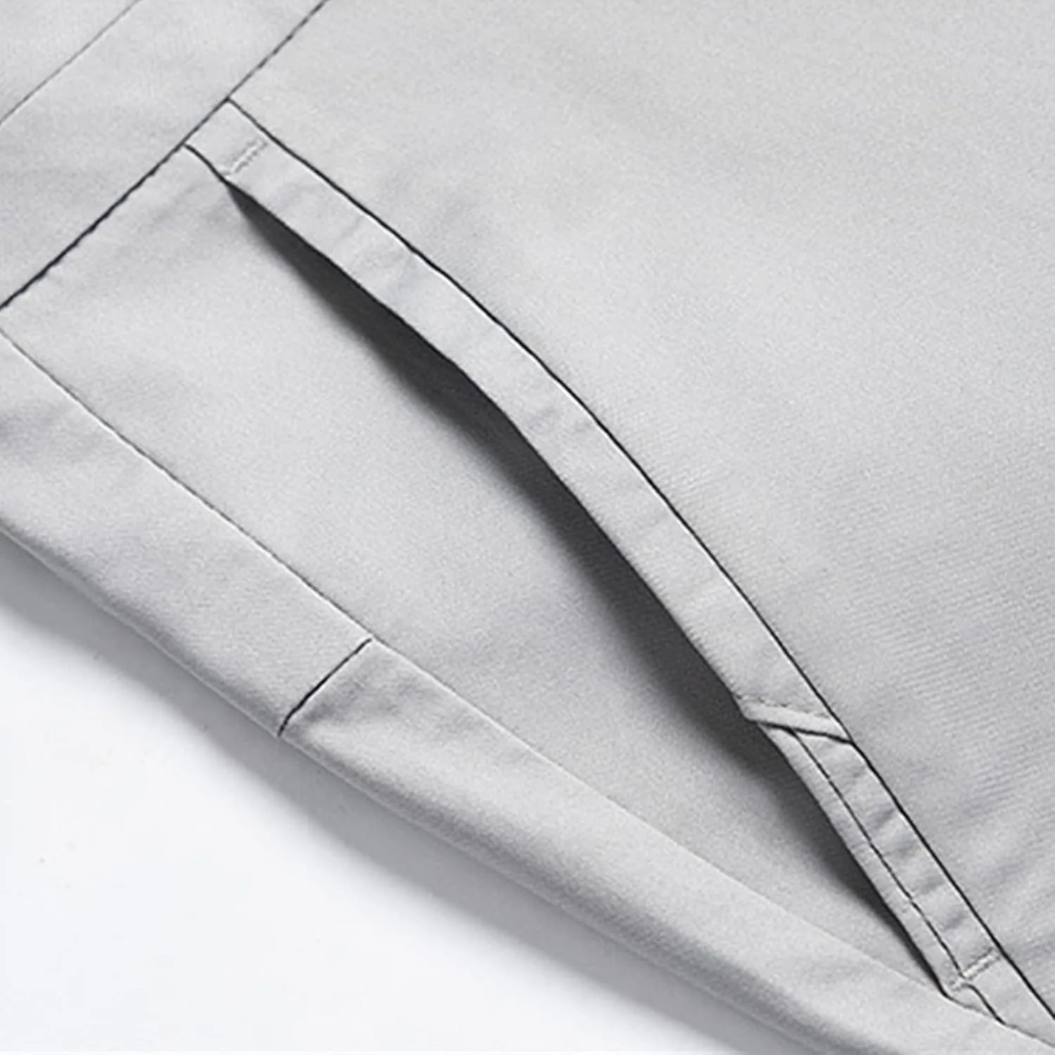 Men's Stretch Modern-Fit Flat-Front Pant Classic-Fit Resistant Pleated Chino Pant Slim Fit Business Dress Pant