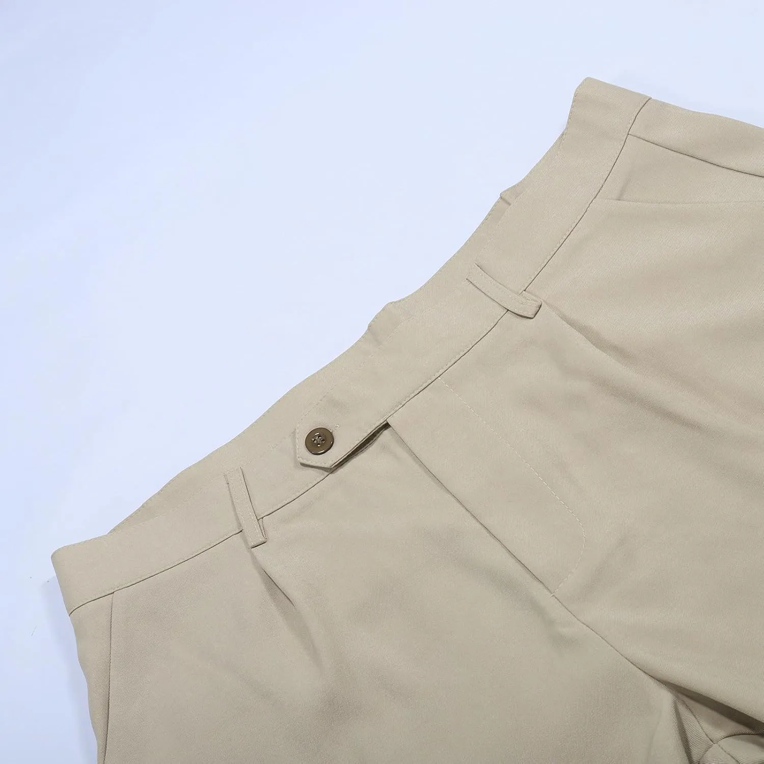 Men's Suit Pants,Classic Expandable Waist Business Work Suit Pants Slim Fit Skinny Formal Dress Trousers