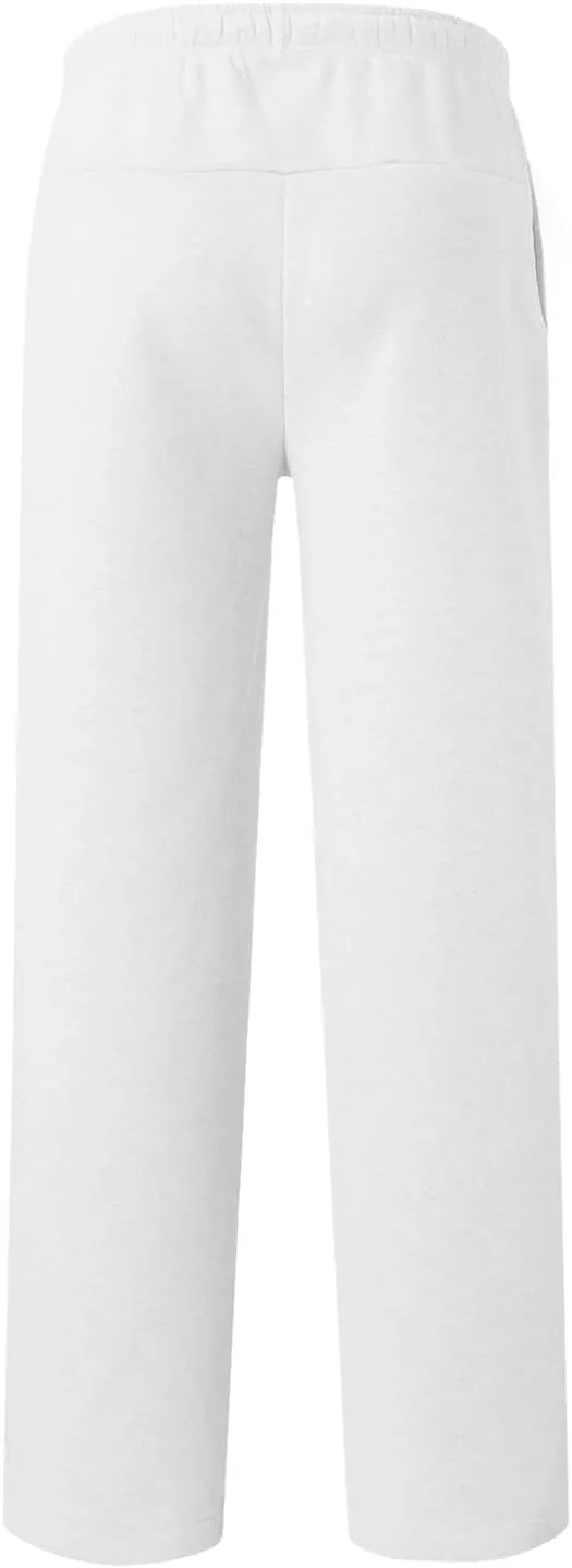 Mens Sweatpants Elastic Waist Drawstring Straight Wide Leg Joggerse Lightweight Outdoor Jogging Workout Pants with Pockets