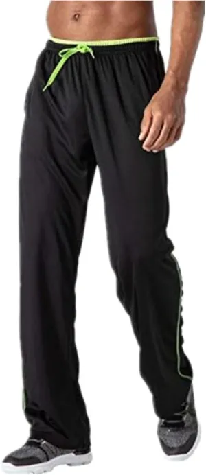 Men's Track Pants Hip-hop Hipster Jogging Pants Color Block Stretch Drawstring Trousers Breathable Comfort Trousers