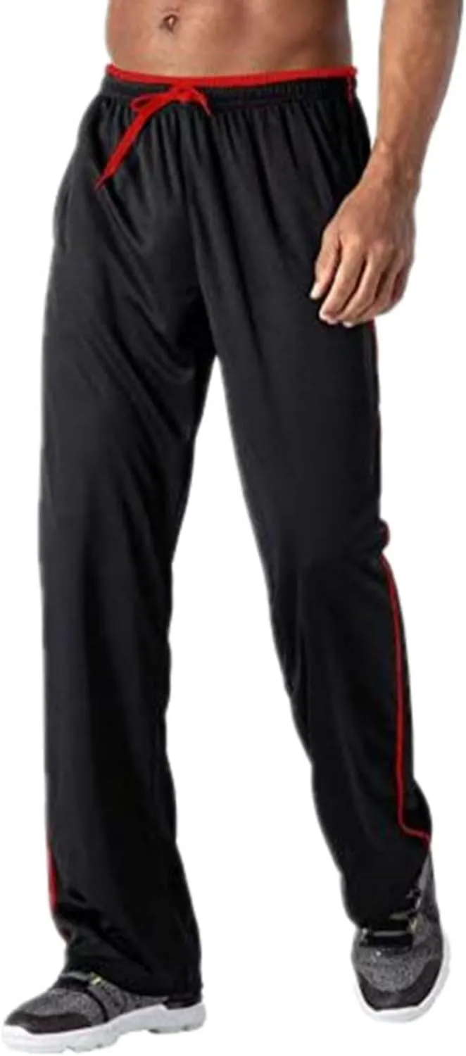 Men's Track Pants Hip-hop Hipster Jogging Pants Color Block Stretch Drawstring Trousers Breathable Comfort Trousers