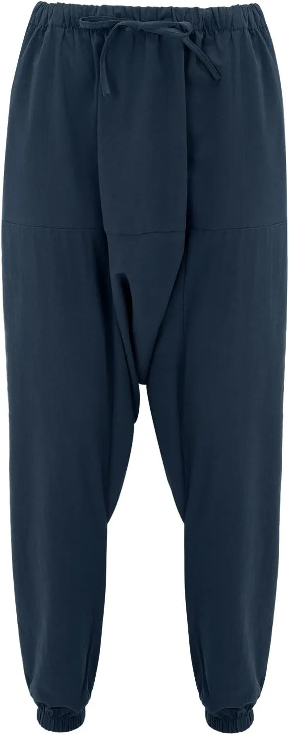 Mens Workout Cargo Sweatpants Rock Street Harem Pants Sweatpants with Pockets Sweatpants for Men Loose Fit Drawstring