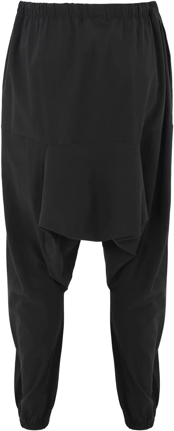 Mens Workout Cargo Sweatpants Rock Street Harem Pants Sweatpants with Pockets Sweatpants for Men Loose Fit Drawstring