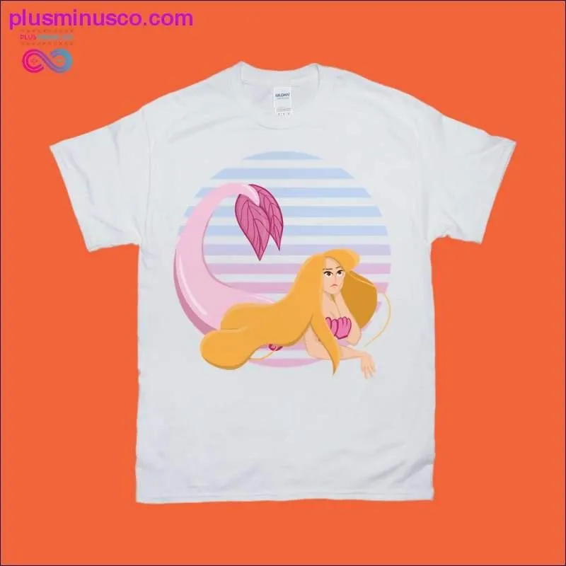 Mermaid Pink Blue T-Shirts