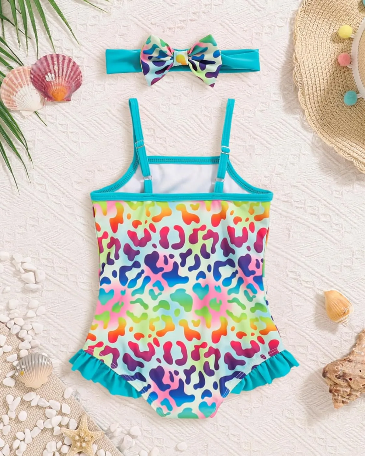 Mioglrie Baby Toddler Girls Swimsuits One Piece Bathing Suit Girls Bikinis