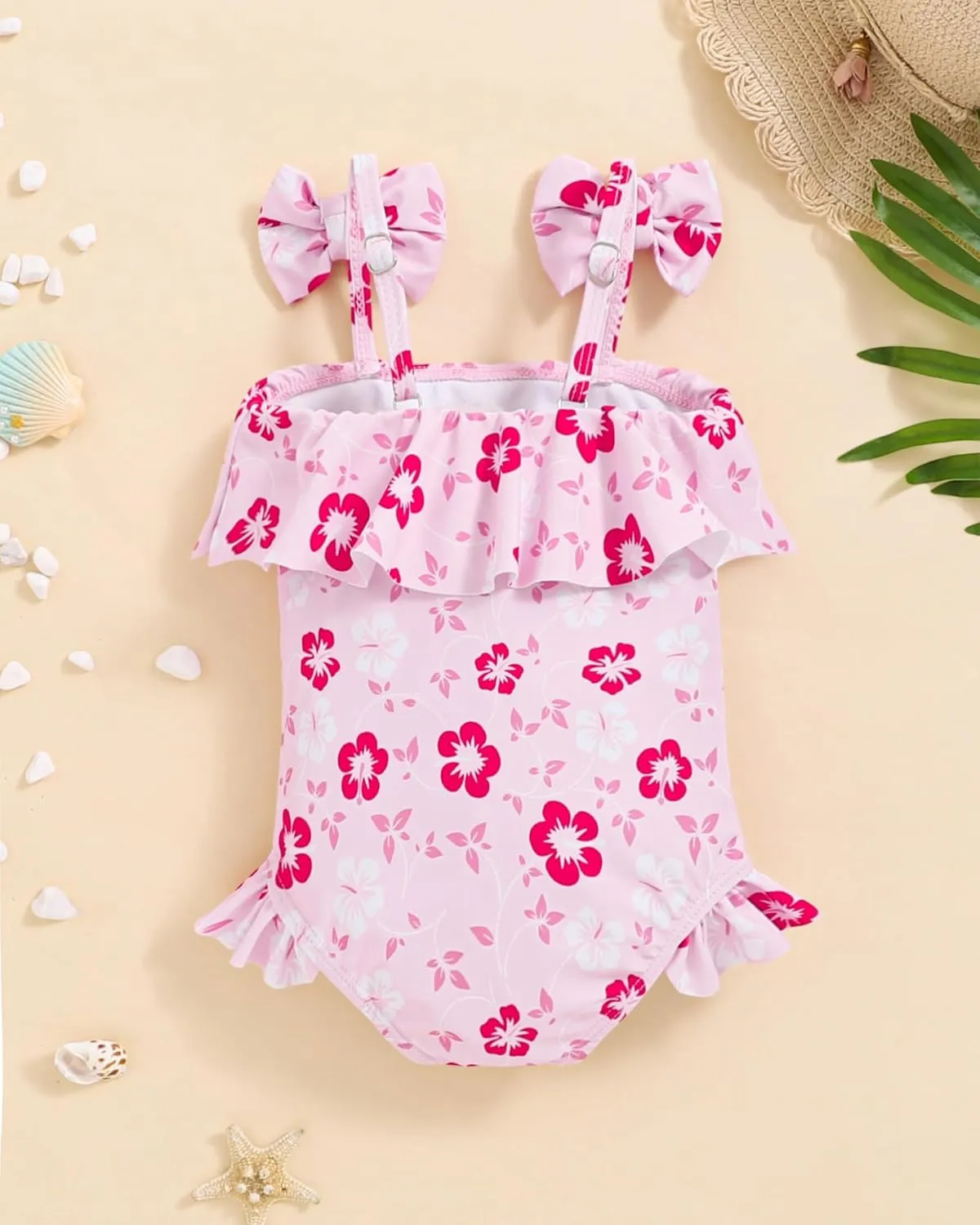 Mioglrie Baby Toddler Girls Swimsuits One Piece Bathing Suit Girls Bikinis