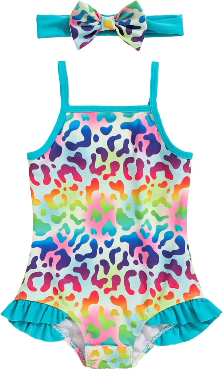 Mioglrie Baby Toddler Girls Swimsuits One Piece Bathing Suit Girls Bikinis