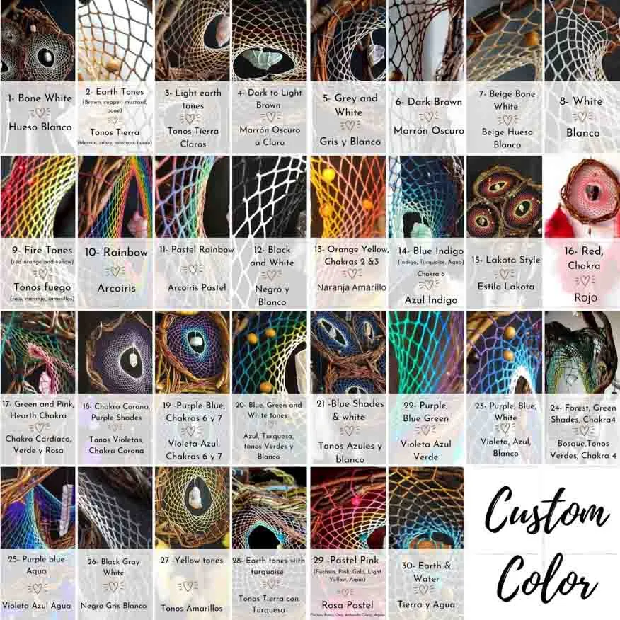 Mobile dream catchers, sphere decor, 3d orb dreamcatchers, bohemian and nature