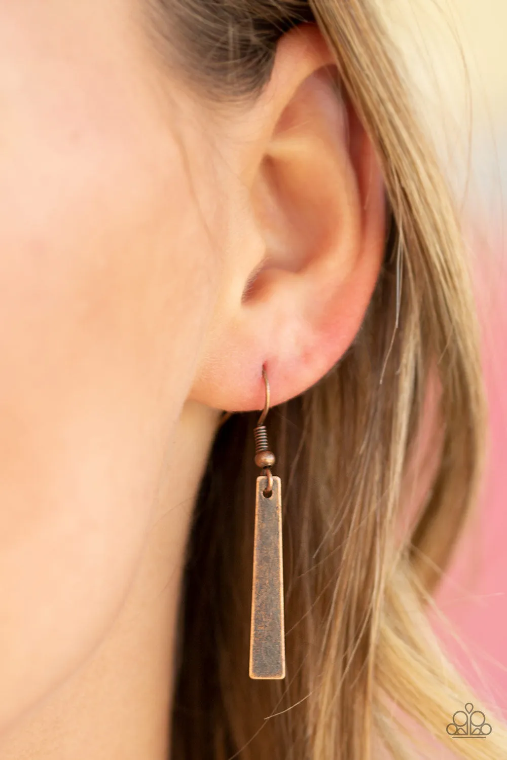 Modern Medalist Copper-Necklace