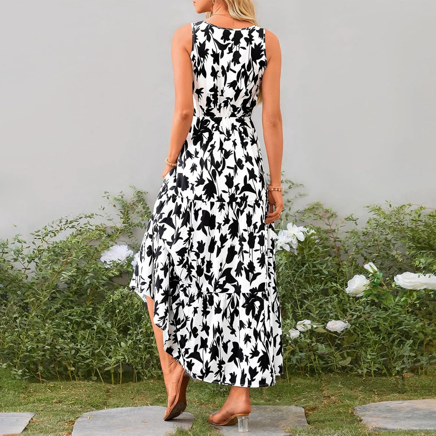 OIOLOYJM Plus Size Summer Dresses for Women 2025 Plus Size Dresses for Curvy Women Wedding Guest Dresses for Women