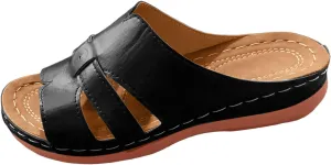 Open Toe Sandals For Women Fashion Dress Shoes With Non Slip Comfortable Orthotic Sandals Womens Flat Sandals