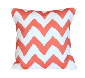 Orange Bargello 22" Pillow