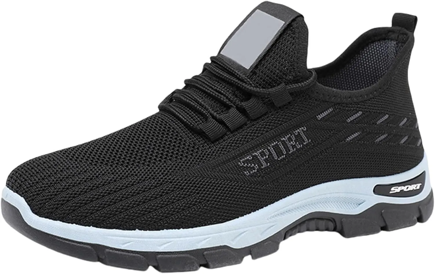 Orthopedic Sneakers for Women Men Casual Comfortable Wedge Walking Sport Sneakers Breathable Mesh Low Top Walking Shoes Fashion Soft Arch Support Slip-On Shoes