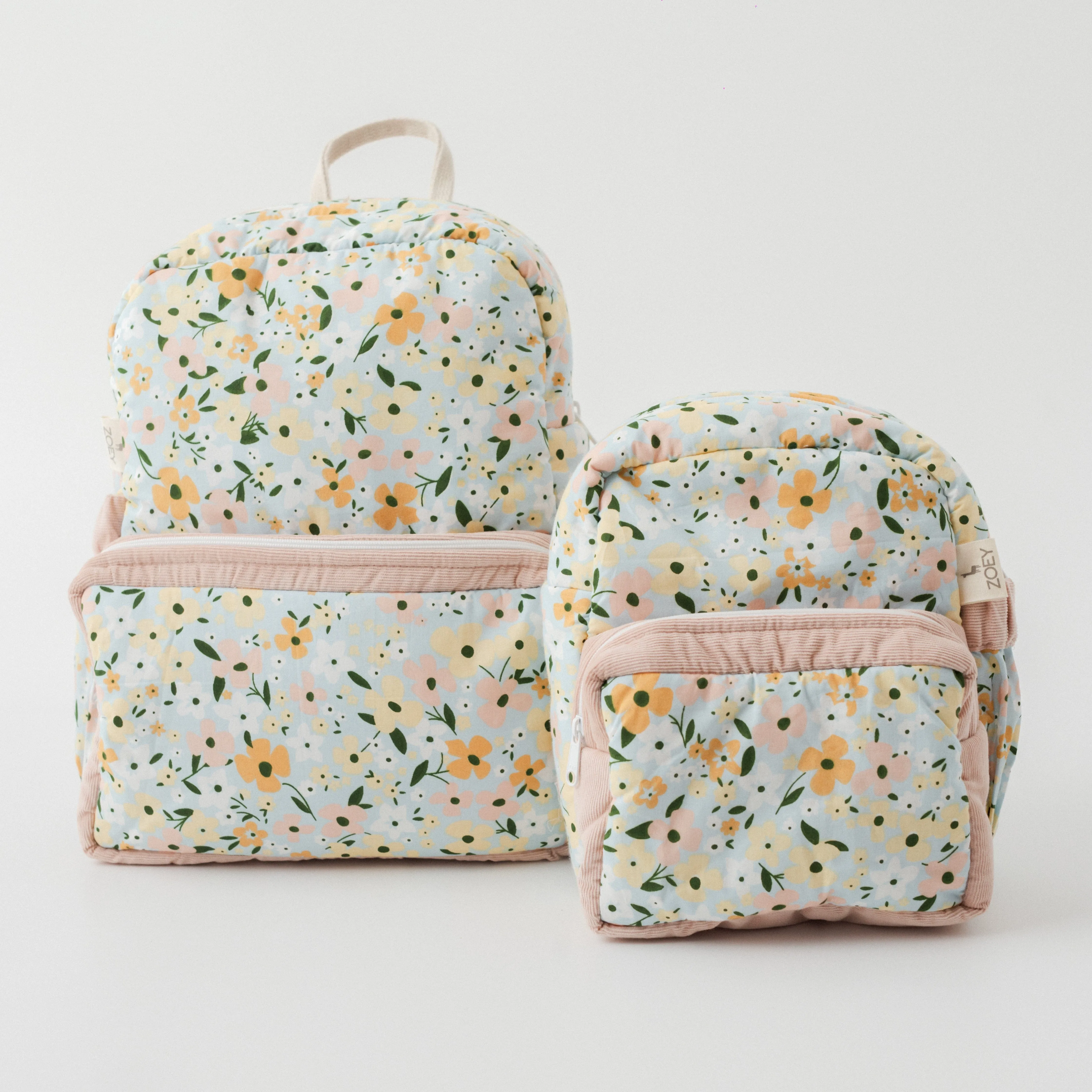 Pally Pansies School Bag (Personalise)