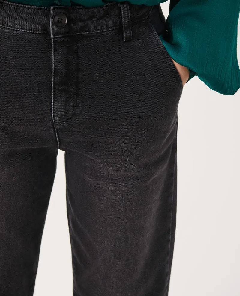 Part Two Elinborg Washed Black Jean