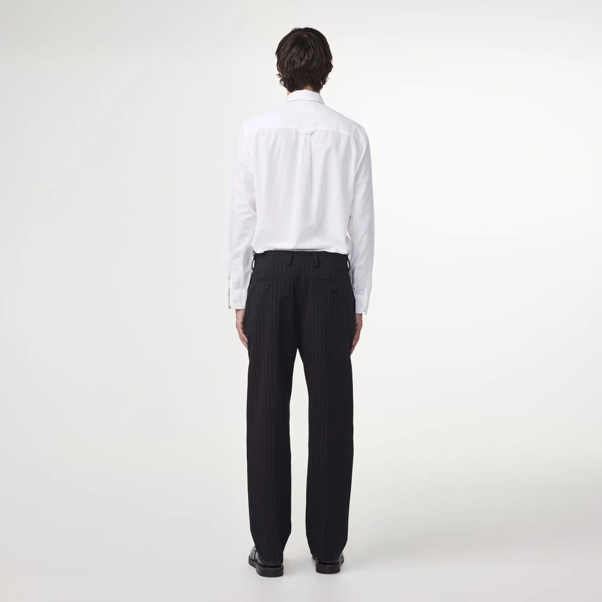 Paw 1921 Organic Cotton Blend Trouser (Black Stripe)