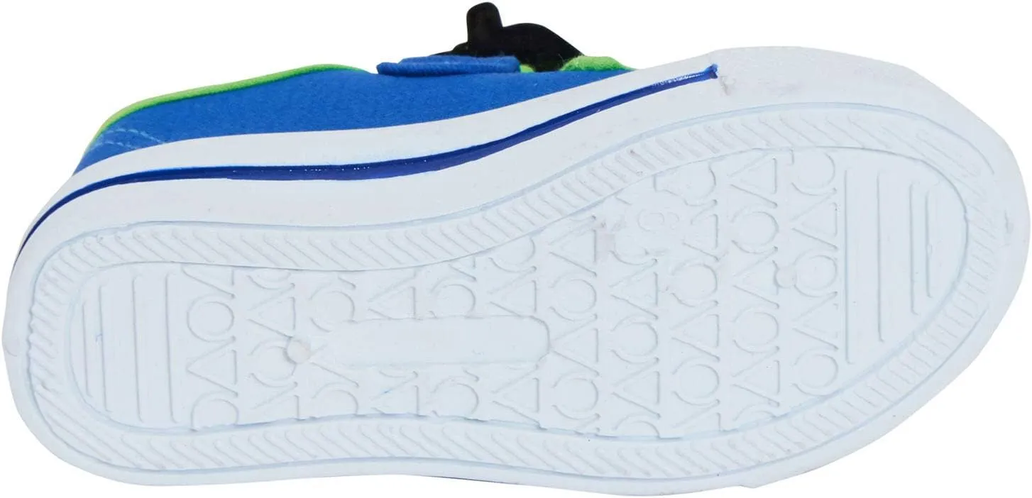 Paw Patrol Boys Canvas Pumps Kids 3D Badges of Chase and Marshall Easy Fasten Summer Trainers Plimsolls
