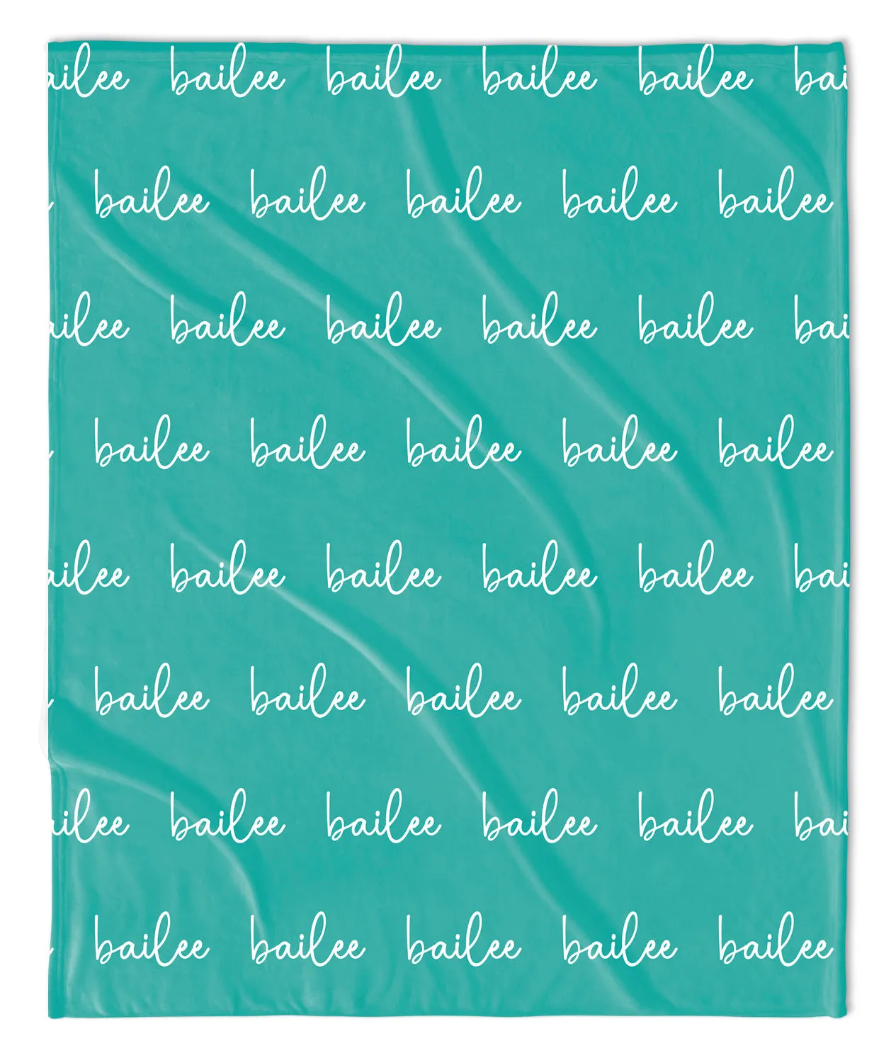 Personalized Name Blanket - Script (ALL COLOR OPTIONS)