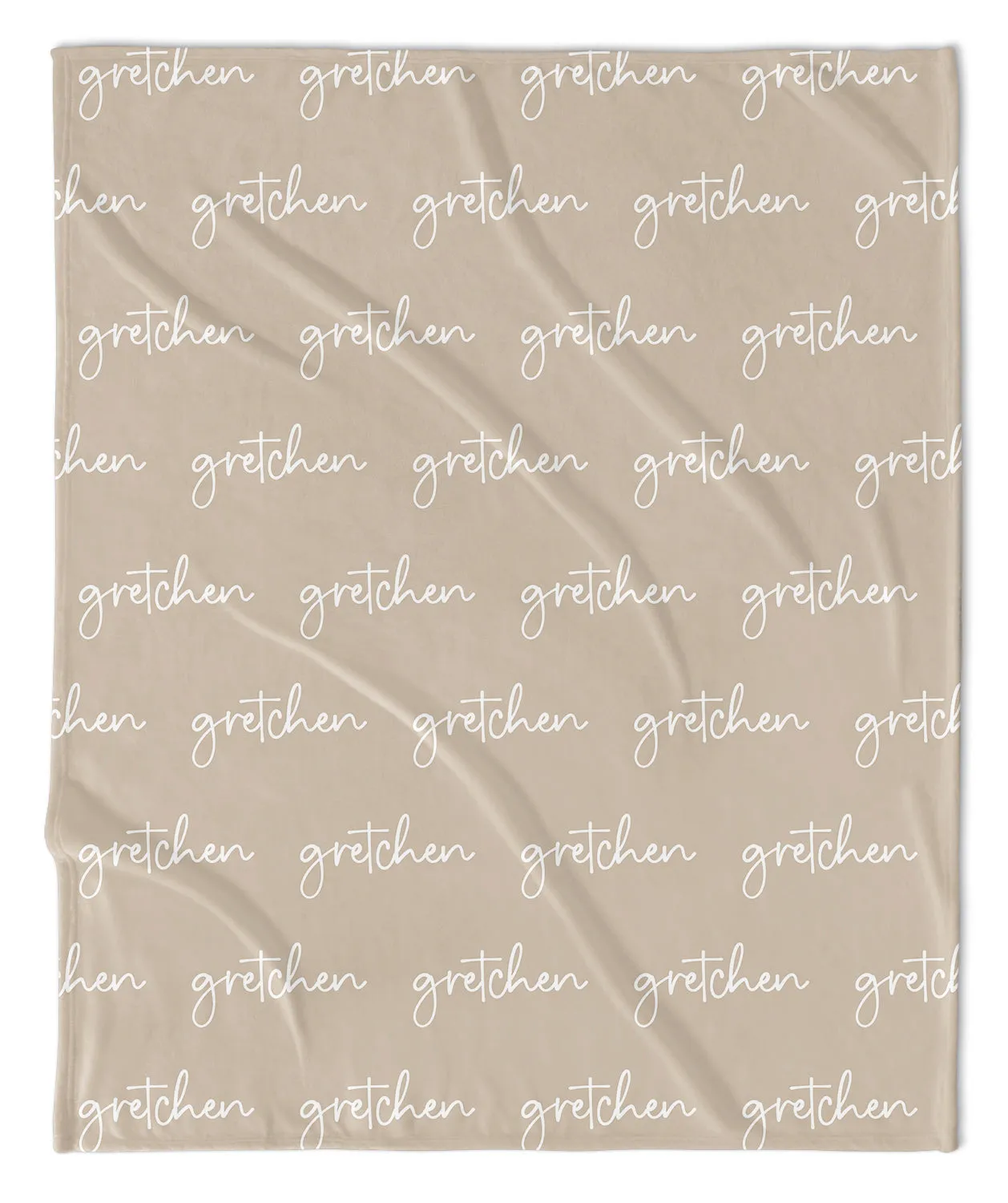 Personalized Name Blanket - Script (ALL COLOR OPTIONS)
