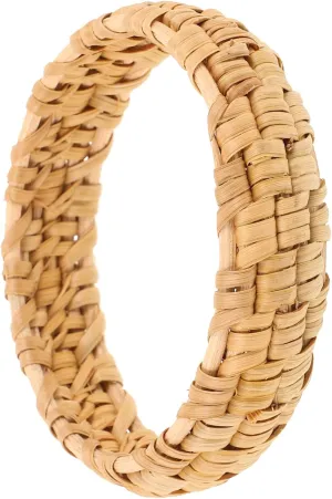 Rattan Bracelet Handmade Bracelets Bracelets Rustic Bangle Bracelet Woven Bracelet for Women Bangle Bracelets for Women Woven Bracelets for Women Wood Beige