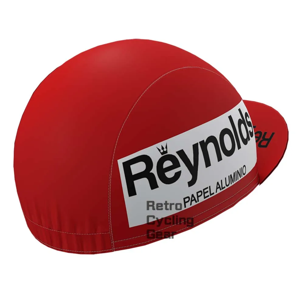 Red Reynolds Retro Cycling Cap