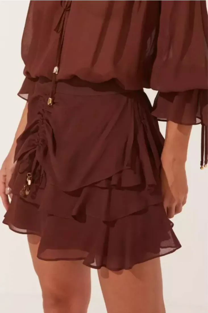Ruffled Skirt