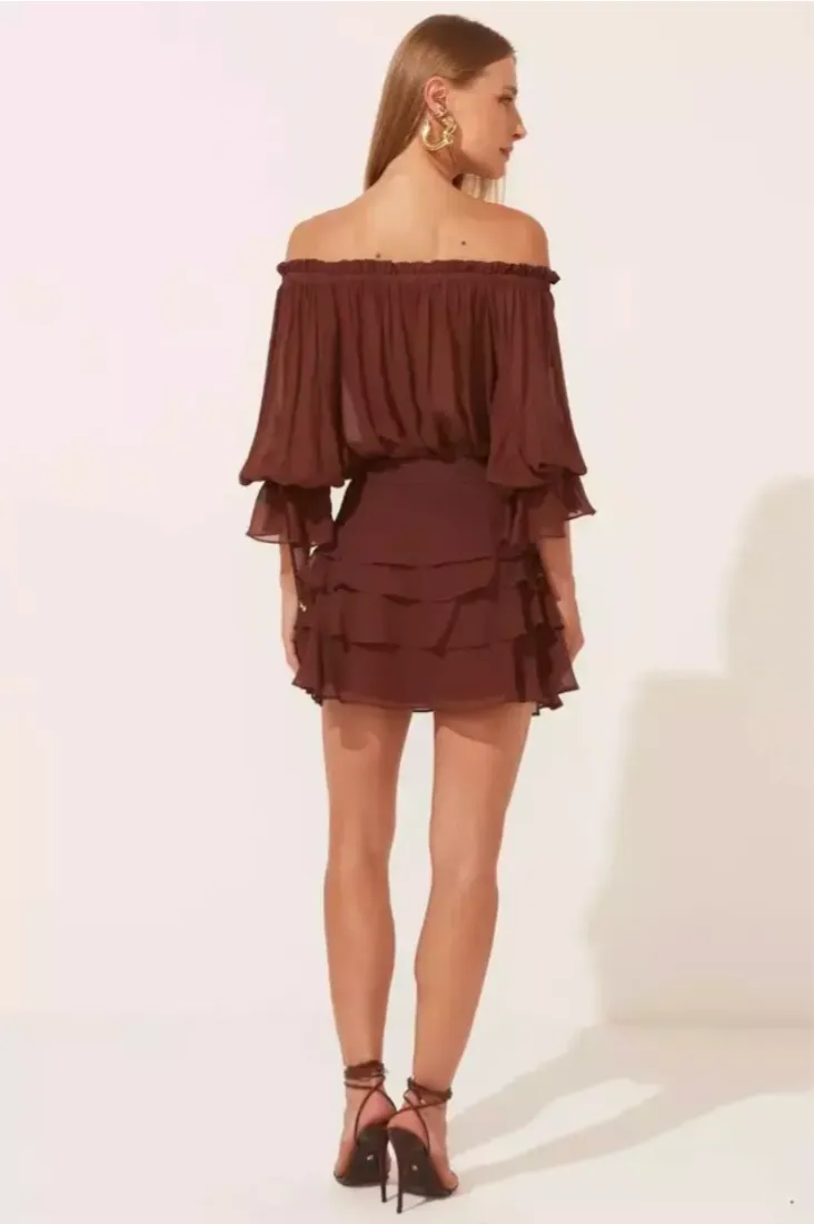 Ruffled Skirt