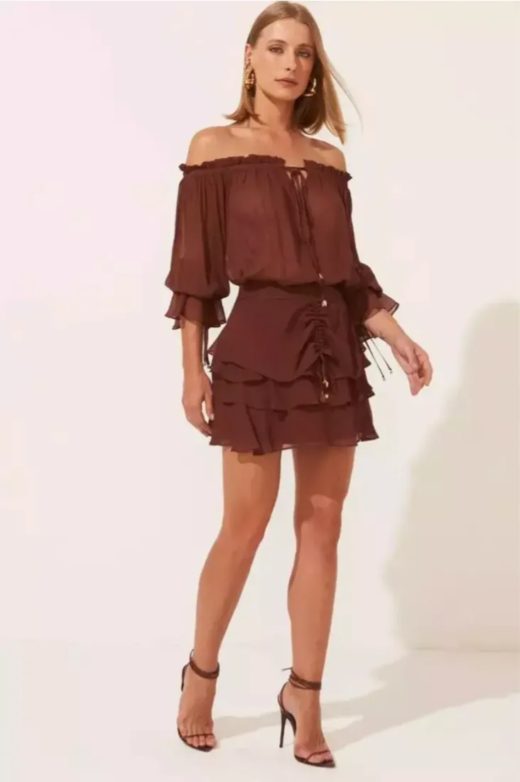 Ruffled Skirt
