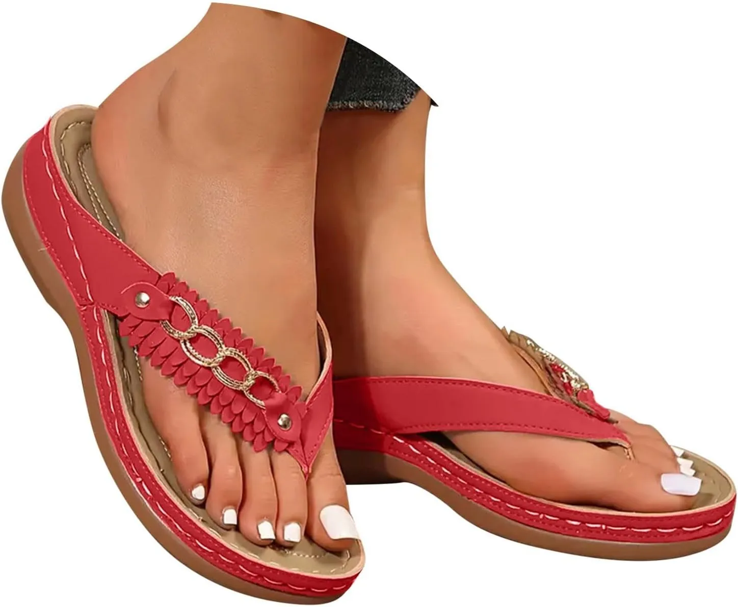 Sandals Wedge for Women Women Wedge Sandals Dressy Casual Womens Sandal Comfortable Summer Shoes for Womens 2025