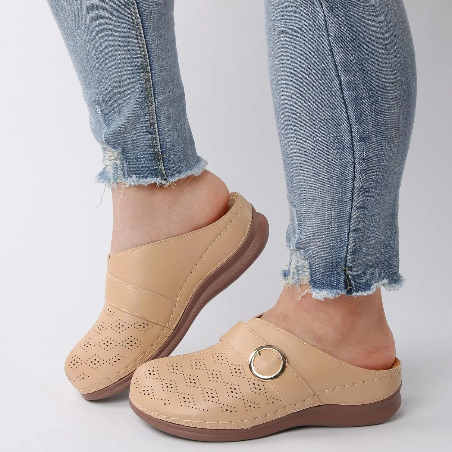 Sandals Women Thick Sole Orthopedic Womens Sandals Summer Dress Flats Casual Beach Comfortable Platform Sandals