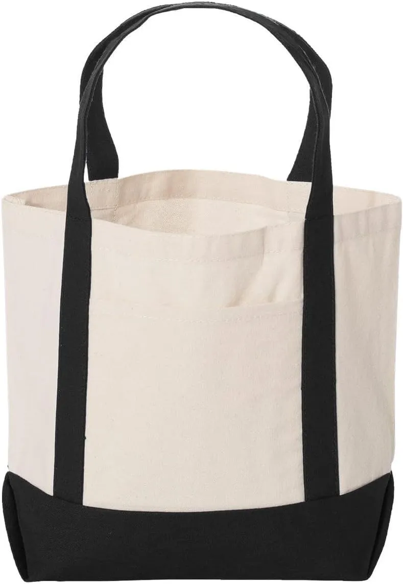 Seaside Canvas Boat Tote (8867)