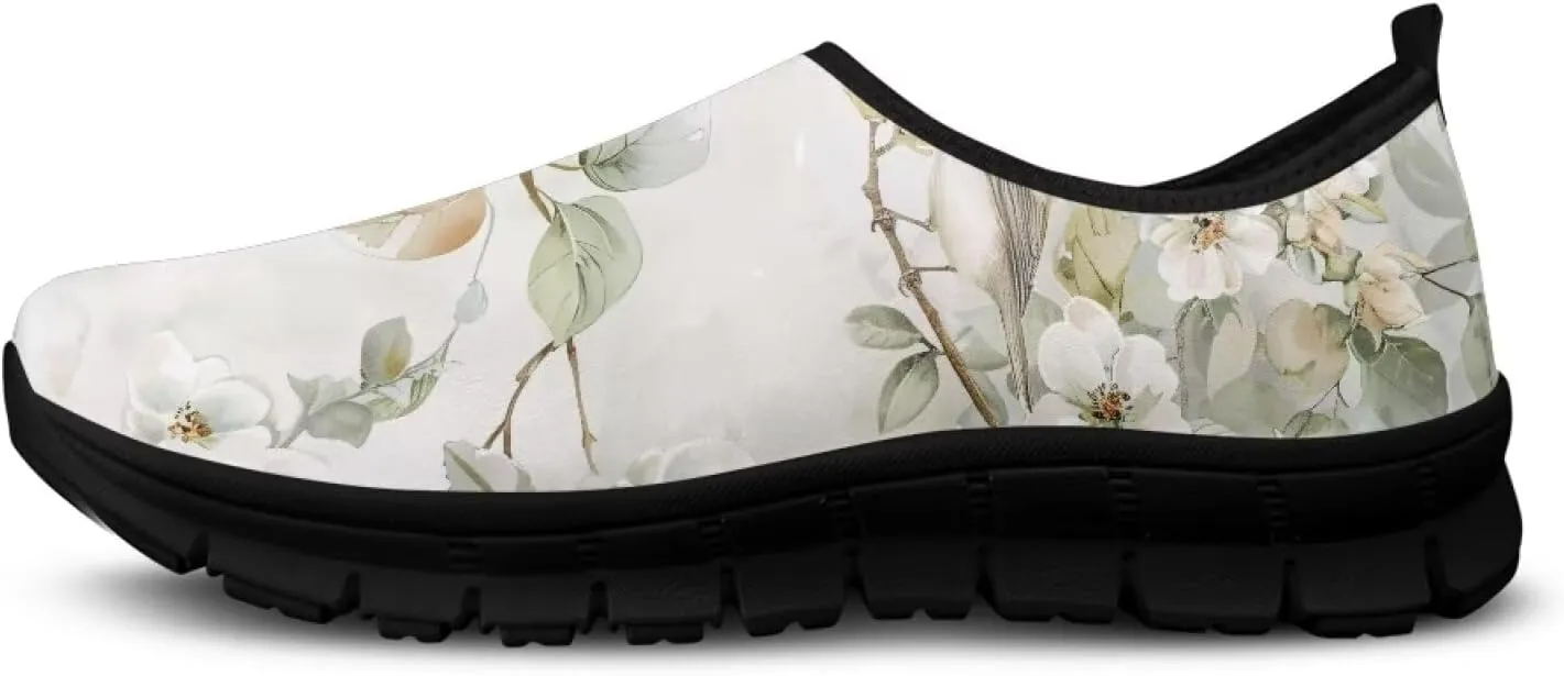 Shoes for Women Slip On Soft Cushioning Size 5.5-11.5 Black