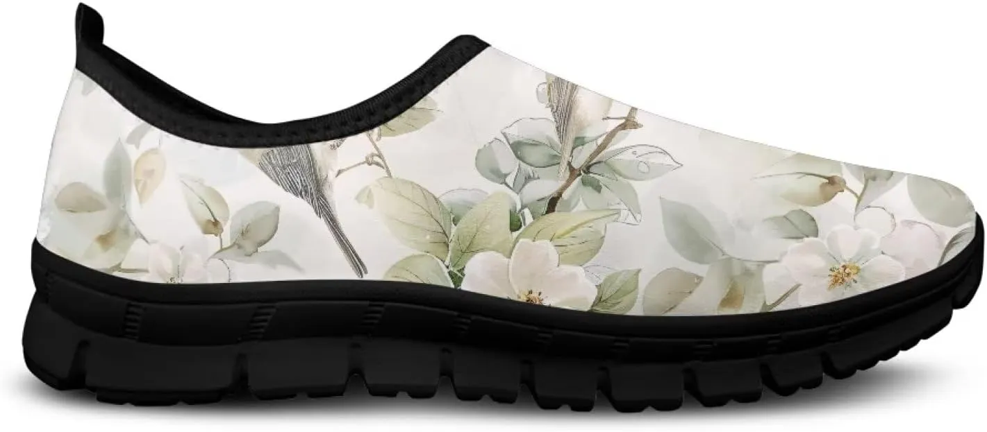 Shoes for Women Slip On Soft Cushioning Size 5.5-11.5 Black
