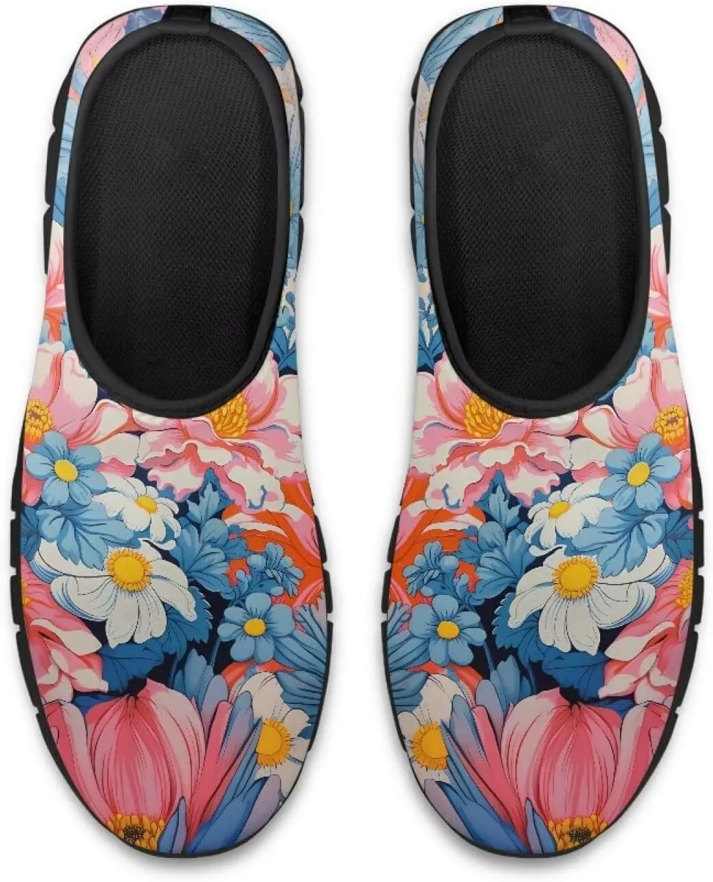 Shoes for Women Slip On Soft Cushioning Size 5.5-11.5 Black
